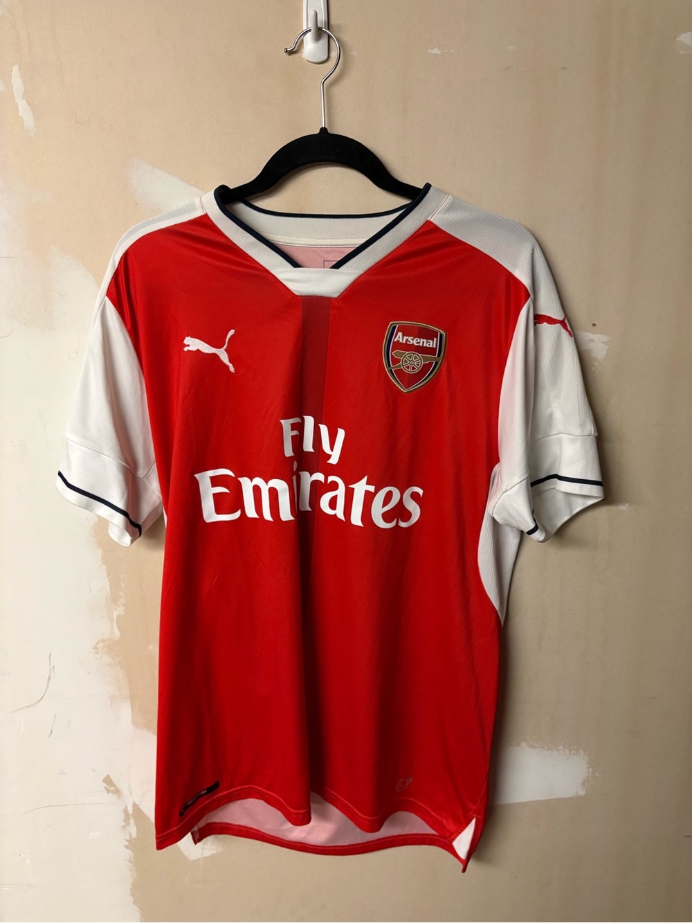 Arsenal 2016/17 Home Shirt – Puma – Men's Large – Red